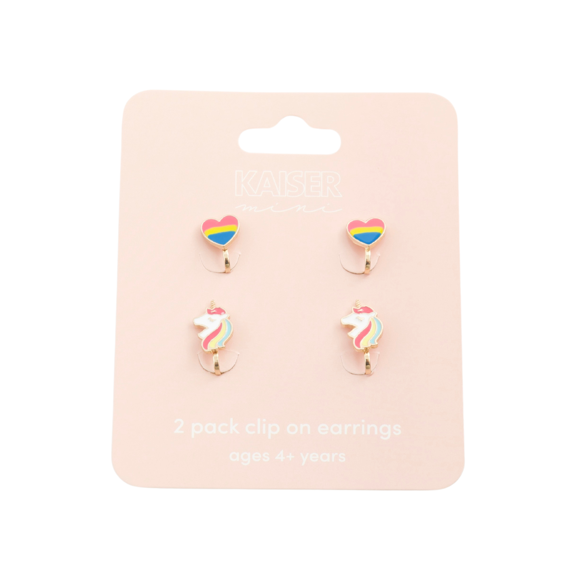 Kids Earring Set - HEART UNICORN